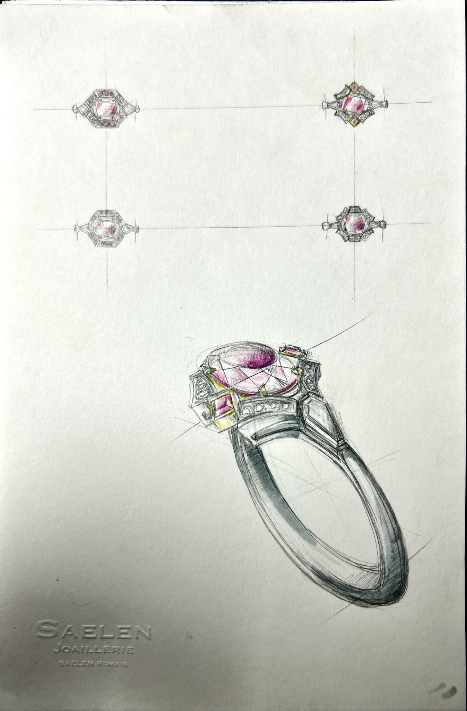 Dessin de la Bague Souveraine